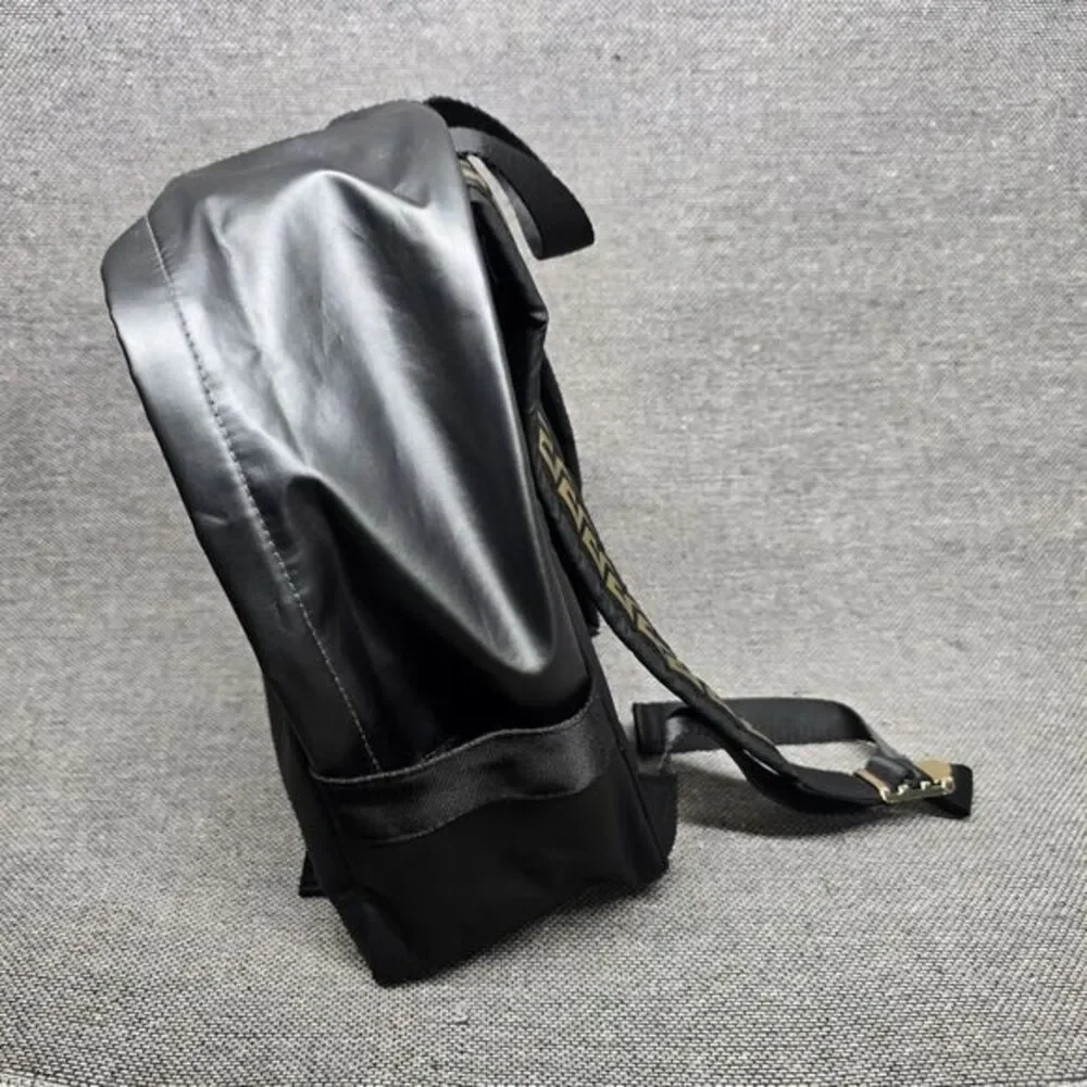 VERSACE‎ Parfums Backpack with Logo Black Gold Limited Edition 12